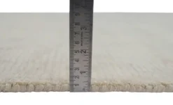 como Handloom-Teppich Hiver