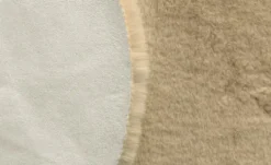 como Kunstfell mit weichem Rücken Doppelfell Bunny-Soft