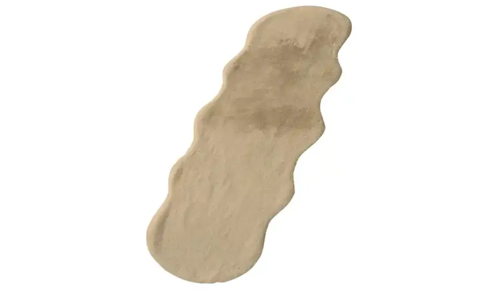 como Kunstfell mit weichem Rücken Doppelfell Bunny-Soft