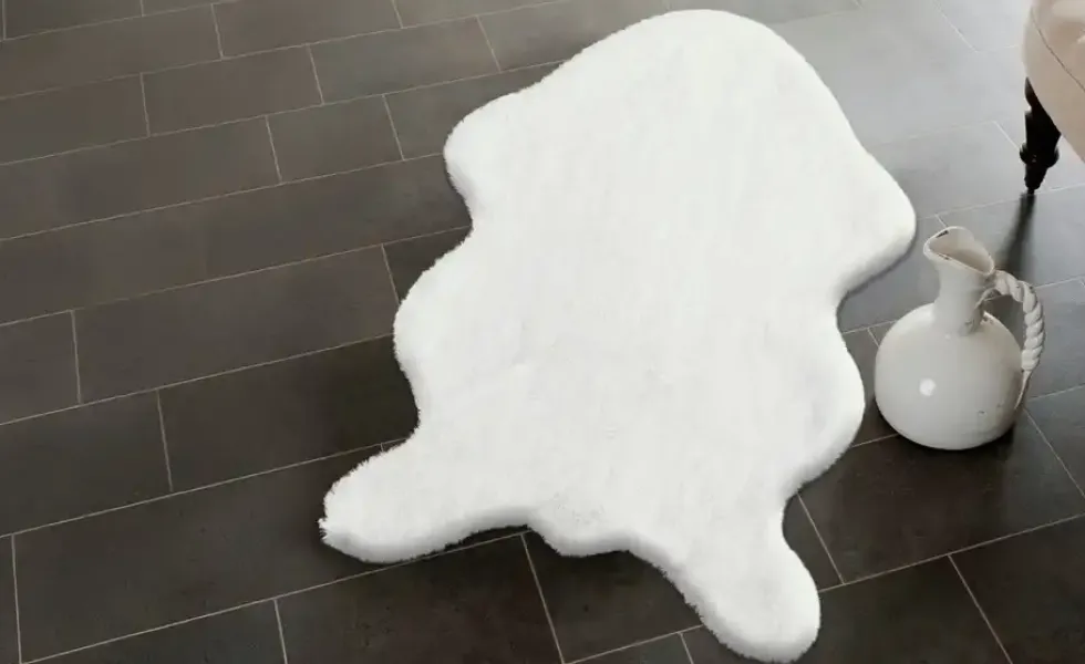 como Kunstfell Tierfellform Bunny Soft 60 x 90