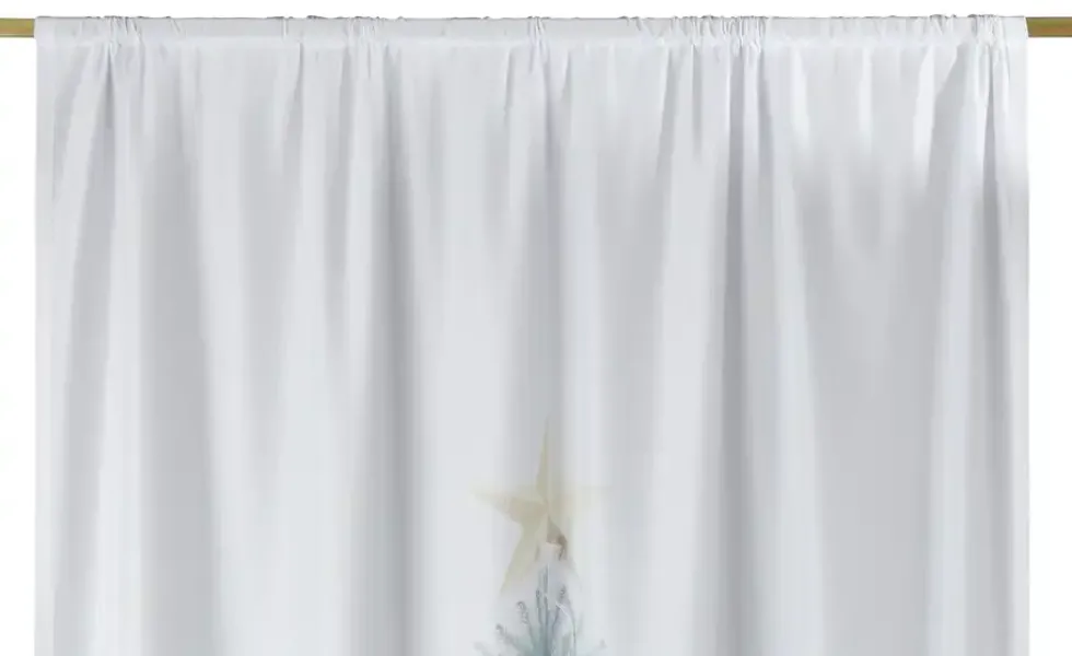 como LED-Vorhang Weihnachtsbaum
