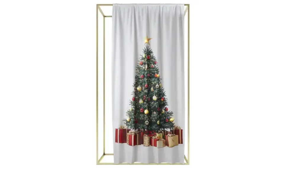 como LED-Vorhang Weihnachtsbaum