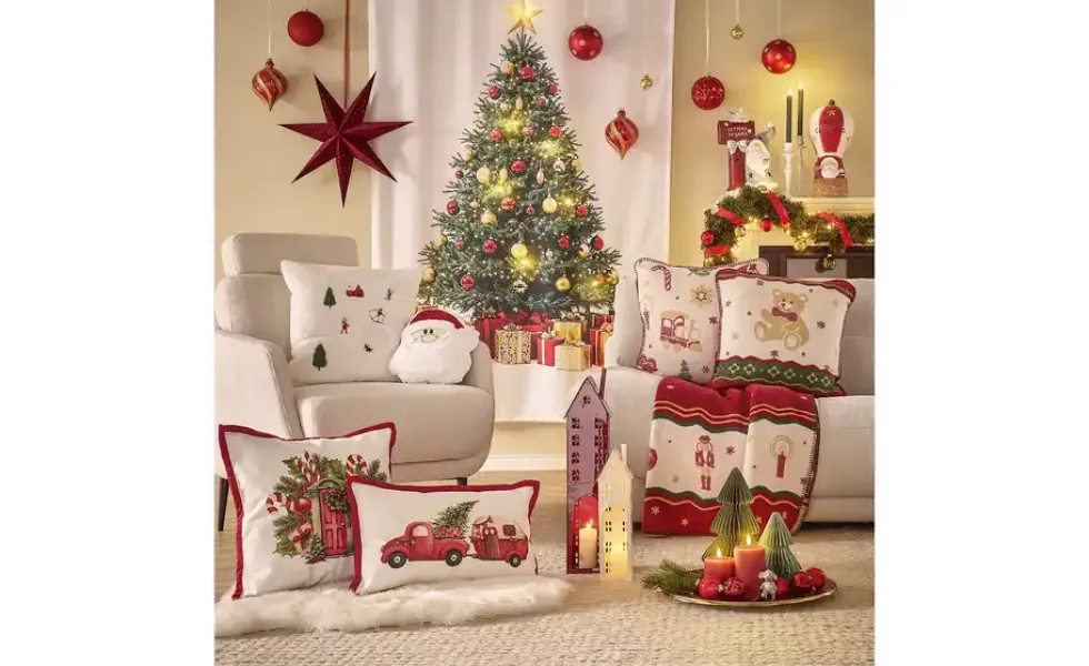 como LED-Vorhang Weihnachtsbaum
