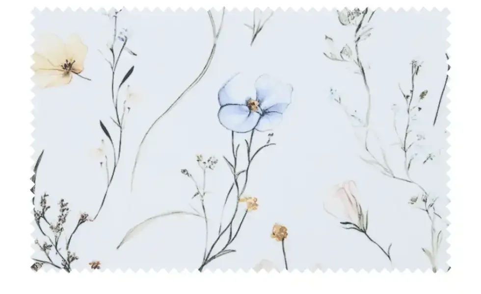 como Tischläufer Streublumen