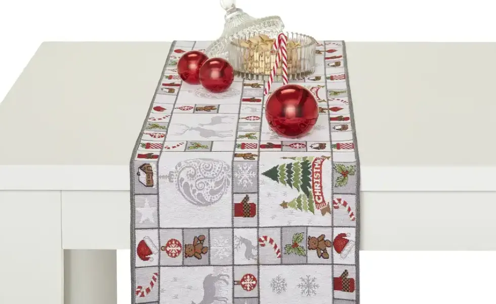 como Tischläufer Weihnachten