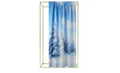 como Vorhang Winterlandschaft