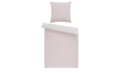 como Renforcé Wende-Bettwäsche Chambray Piping