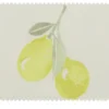 como Satin Wende-Bettwäsche Citrus