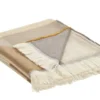 como superior Wohndecke Karo-Strickdecke