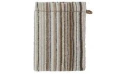como Waschhandschuh Jacquard Streifen