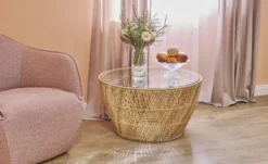 Couchtisch aus Rattan Filicudi