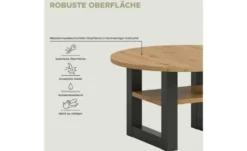 Couchtisch Eiche Nachbildung Tili