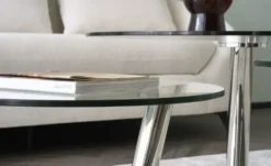 Couchtisch mit drehbaren Tischplatten Conigli
