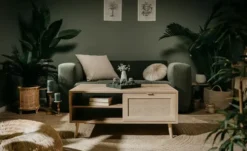 Couchtisch Rafia