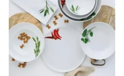 CreaTable Pastateller 4er Set Kräuter