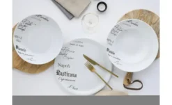 CreaTable Pizzateller 4er Set Europa