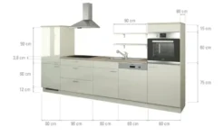 CUBO15 Küchenzeile ohne Elektrogeräte Kassel