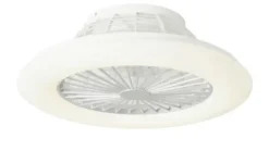 Deckenventilator titanfarben/ Sternenhimmeleffekt