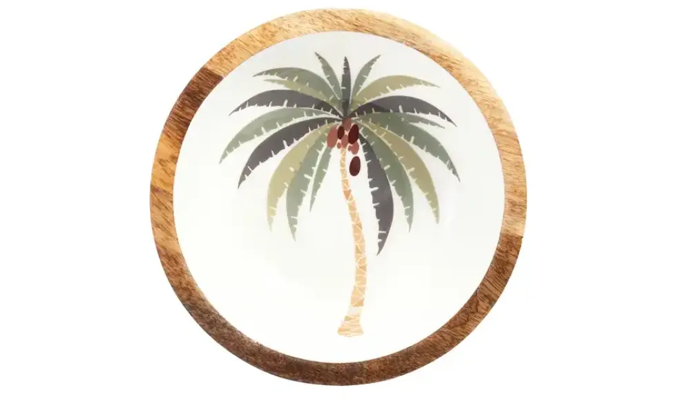 Deko Schale Palme
