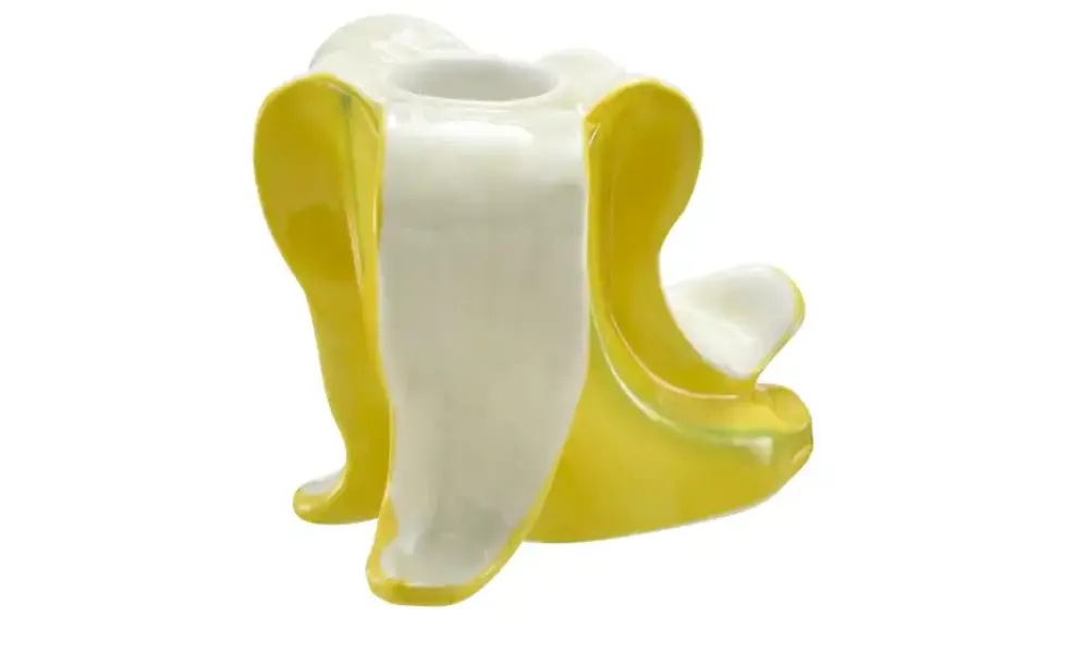 DONKEY Kerzenhalter Banane, 2er Set