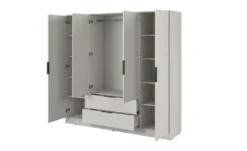 Drehtürenschrank 206 cm breit Lyke