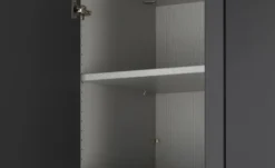 Drehtürenschrank 300 cm mit Glastüren Uma