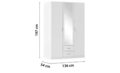 Drehtürenschrank Leeds