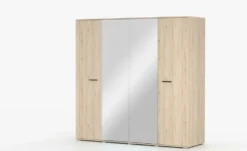 Drehtürenschrank mit Einlegeböden Bari