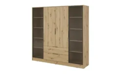 Drehtürenschrank mit 2 Schubladen Lyke