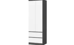 Drehtürenschrank mit 2 Schubladen Sina
