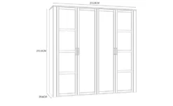 Drehtürenschrank Toneo