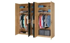 Drehtürenschrank, 5-türig Kava
