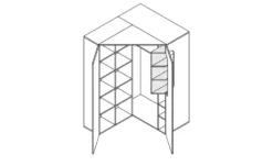 Eckschrank Maddox