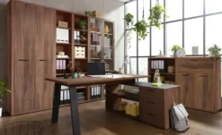 Eckschreibtisch mit Sideboard Dahme