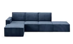 Ecksofa mit Pouf Orto