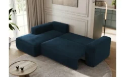 Ecksofa Beige mit Schlaffunktion Trentino