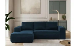 Ecksofa Beige mit Schlaffunktion Trentino