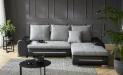 Ecksofa mit Beleuchtung und Schlaffunktion Emma