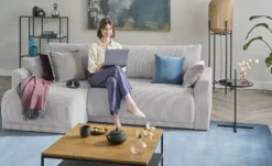 Ecksofa mit Schlaffunktion Malyn