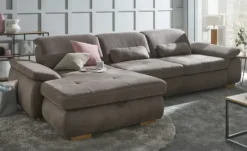 Ecksofa mit Sitztiefenverstellung Kundry