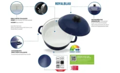 ELO Fleischtopf 16cm Royalblau
