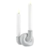 2er Kerzenhalter Knoten