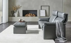 erpo just relax Ledersofa mit Relaxfunktion JR960 Bari