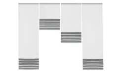 4er-Set Miniflächen Vorhang