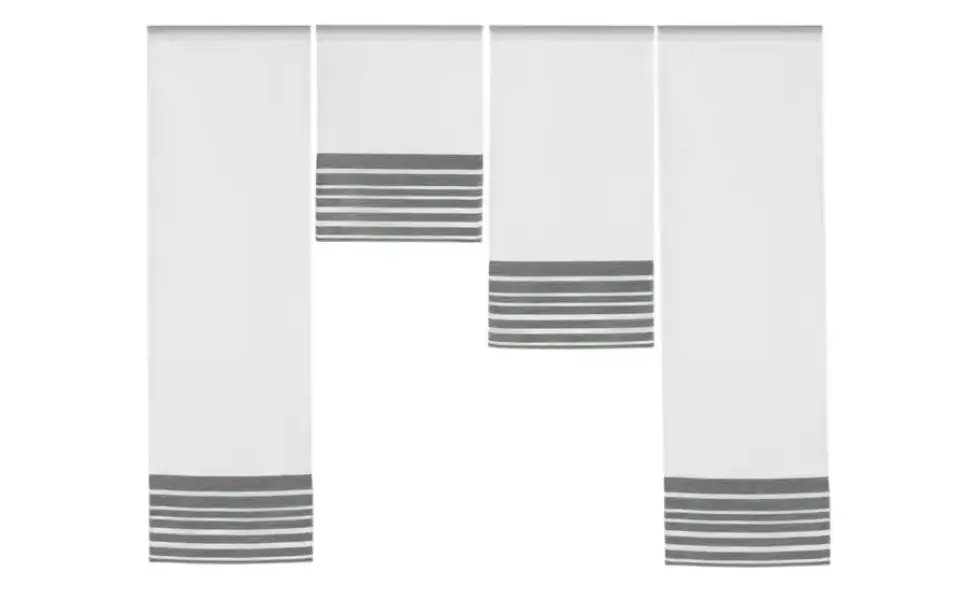 4er-Set Miniflächen Vorhang