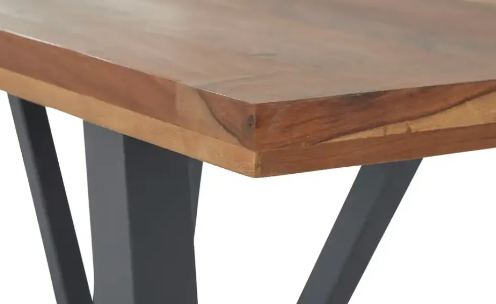 Esstisch aus massivem Sheesham-Holz Joerge
