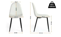 Esszimmerstuhl 4er-Set Charlton
