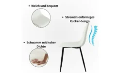Esszimmerstuhl 4er-Set Charlton