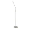 Fischer-Honsel LED-Leseleuchte, Nickel-matt mit Dimmer Dent