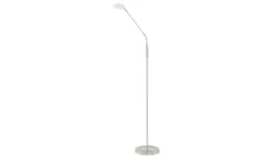 Fischer-Honsel LED-Leseleuchte, Nickel-matt mit Dimmer Dent